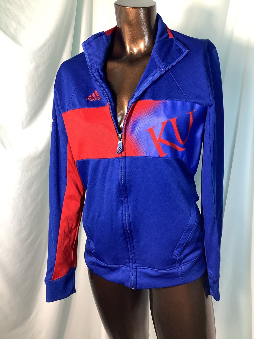 Adidas Climawarm University of Kansas Jayhawks full zip Jacket - XS
